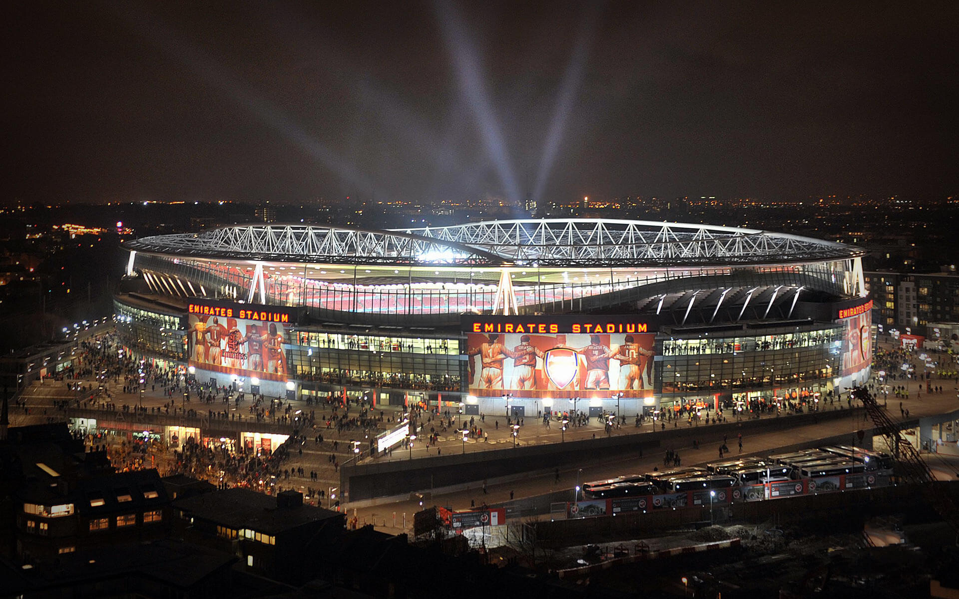 Emirates stadium, hjemmebanen til Arsenal