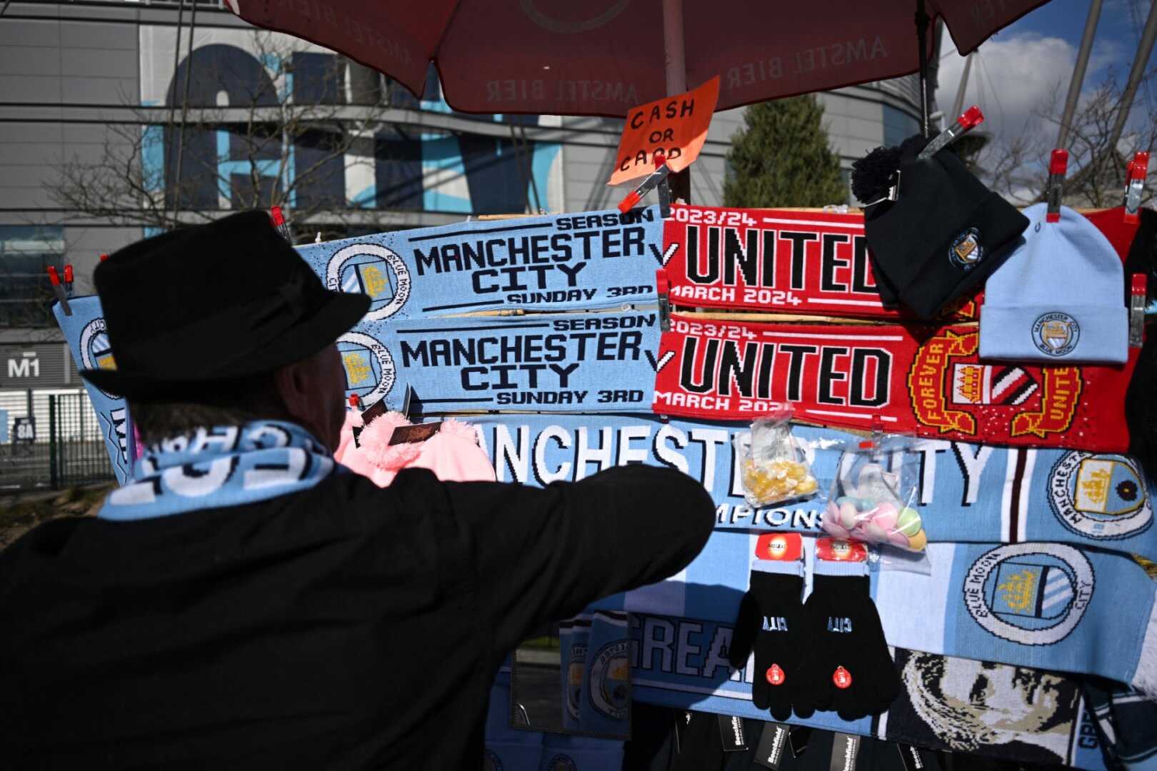 Manchester derby skjerf